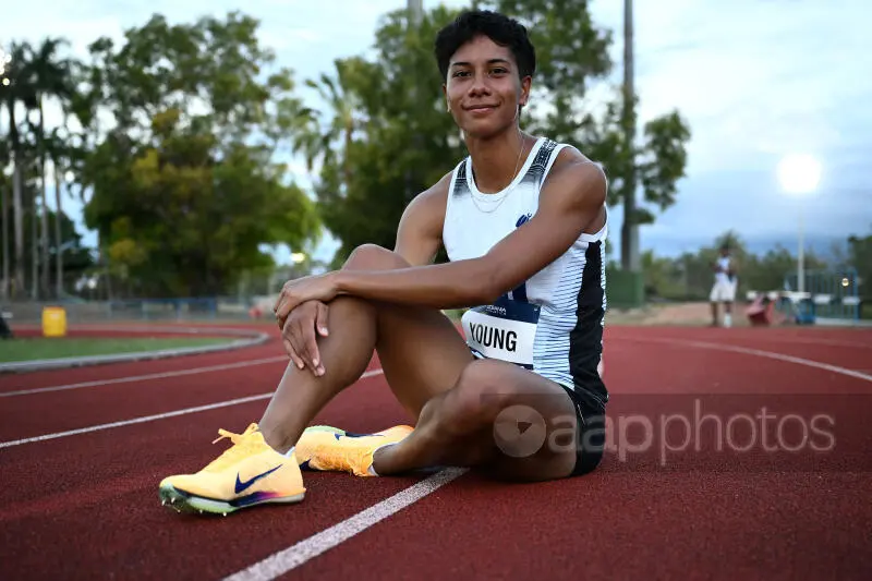 Heleina Young is at peace with her return to athletics as a sprinter and mentor.