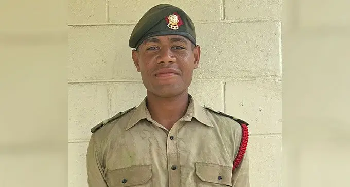 Private Anthony Pesamino.