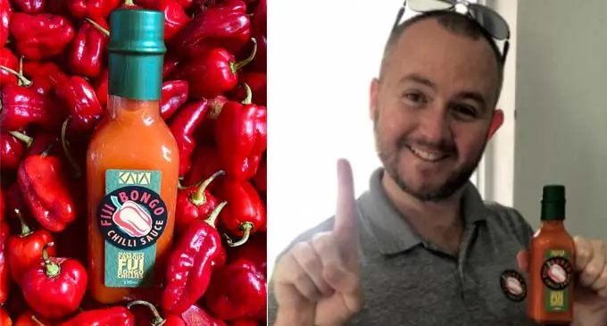 KATA Fiji Bongo Chilli Sauce  general manager Scott Wade
