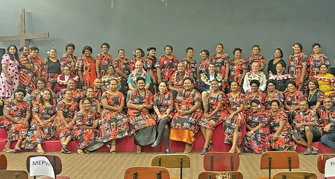 Graduates of the Certificate III in Individual Support (Aging) course at the Calvary Temple on October 26, 2024. Photo: Beranadeta Nagatalevu