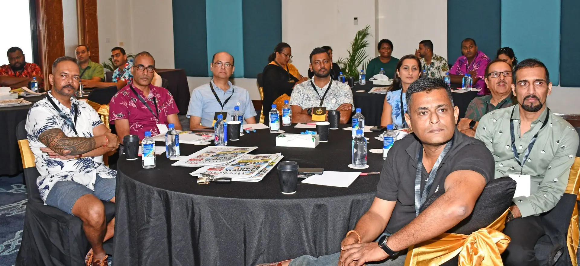 Attendees at the Fiji Institute of Accountants annual general meeting and 50th anniversary celebration at the Sofitel Fiji Resort And Spa, in Nadi on June 25, 2022 . Photo: DEPTFO News