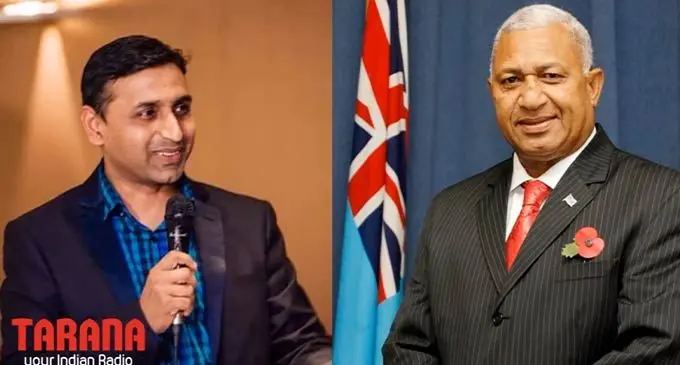 Prime Minister Voreqe Bainimarama was interviewed on New Zealand’s Radio Tarana