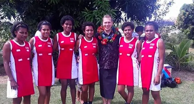 Navutu Netball team. Photo: Judy Kumar