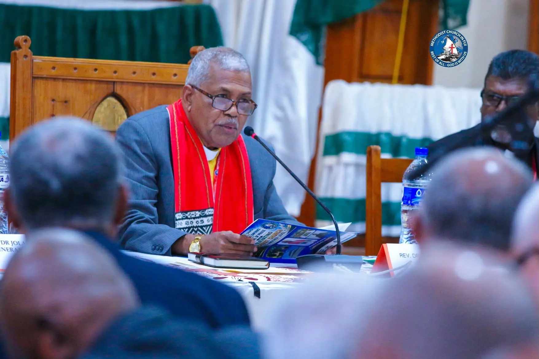 President of the Methodist Church in Fiji and Rotuma Reverend Dr Semisi Turagavou.