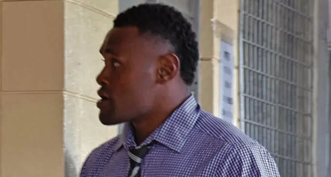 Amenoni Nasilasila outside court.Photo: Waisea Nasokia