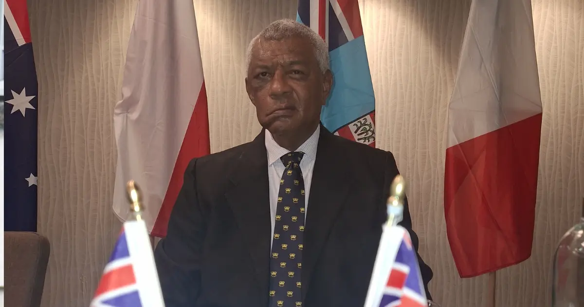 Minister for Defence and Veterans Affairs Pio Tikoduadua. 