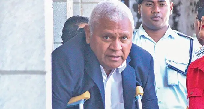 Carpenters Fiji Limited’s managing director, Daniel Whippy, was granted bail variation at the Suva Magistrate’s Court on January 13, 2025. Photo: Leon Lord