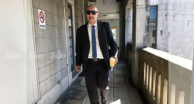 Former Lautoka lawyer convicted of contempt of court, Aman Ravindra-Singh outside  the Civil High Court in Suva on August 9, 2022. Photo: Ashna Kumar