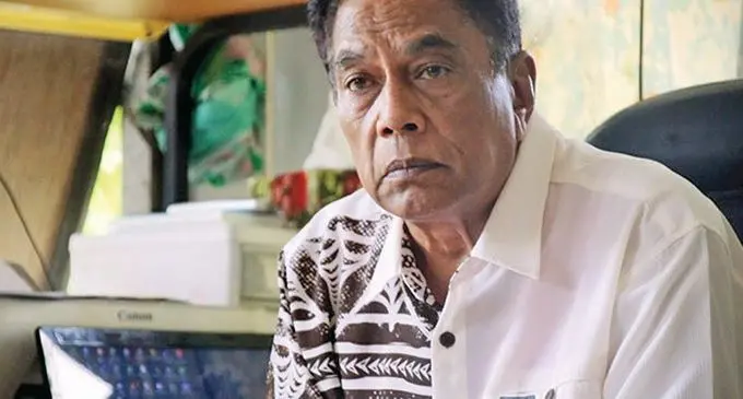 The Tui Tavua, Ratu Nacanieli Uqeuqe. Photo: WWF-Pacific