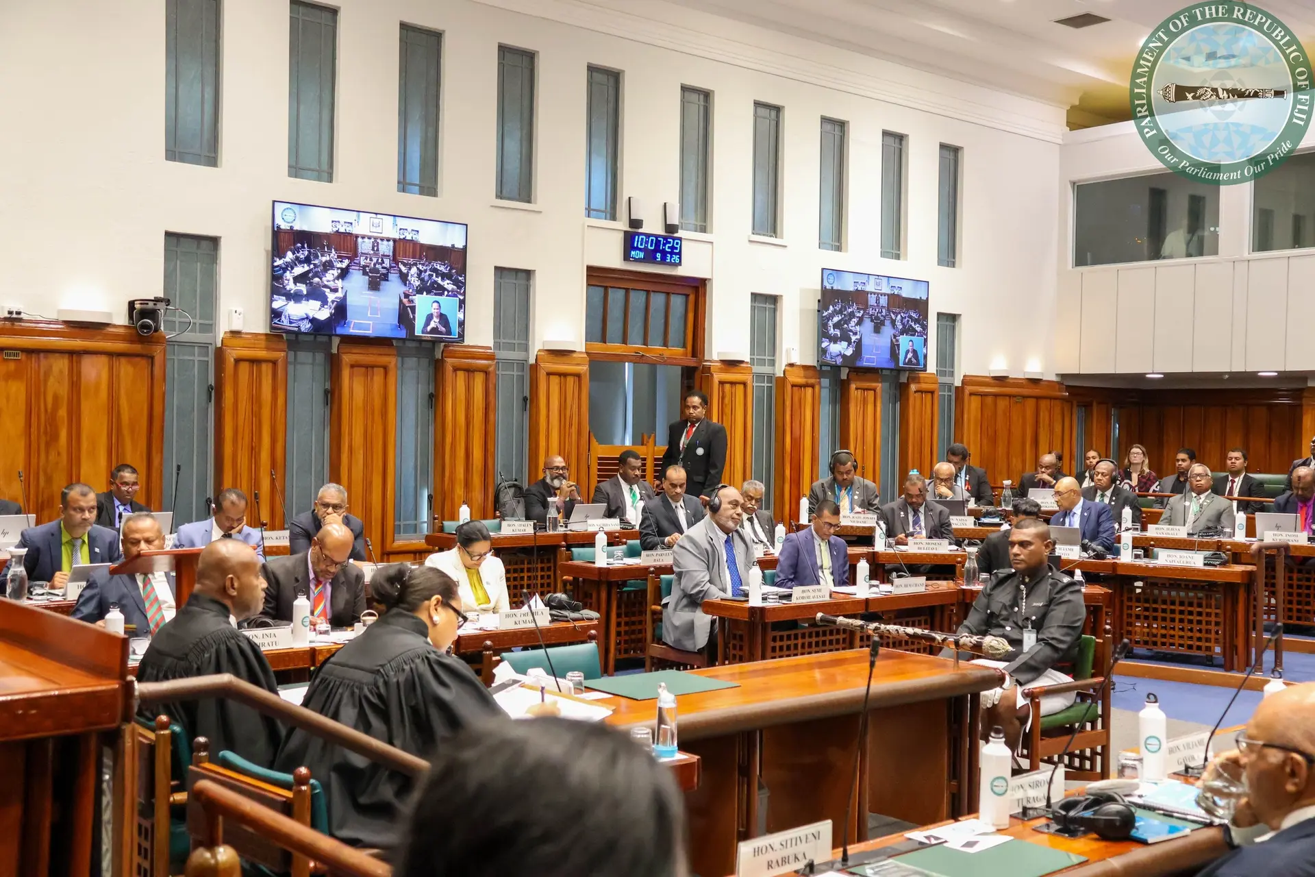 PM Rabuka proposes a 20% pay cut for Ministers and MPs and halts overseas travel as Fiji prepares for potential fuel‑related pressures.