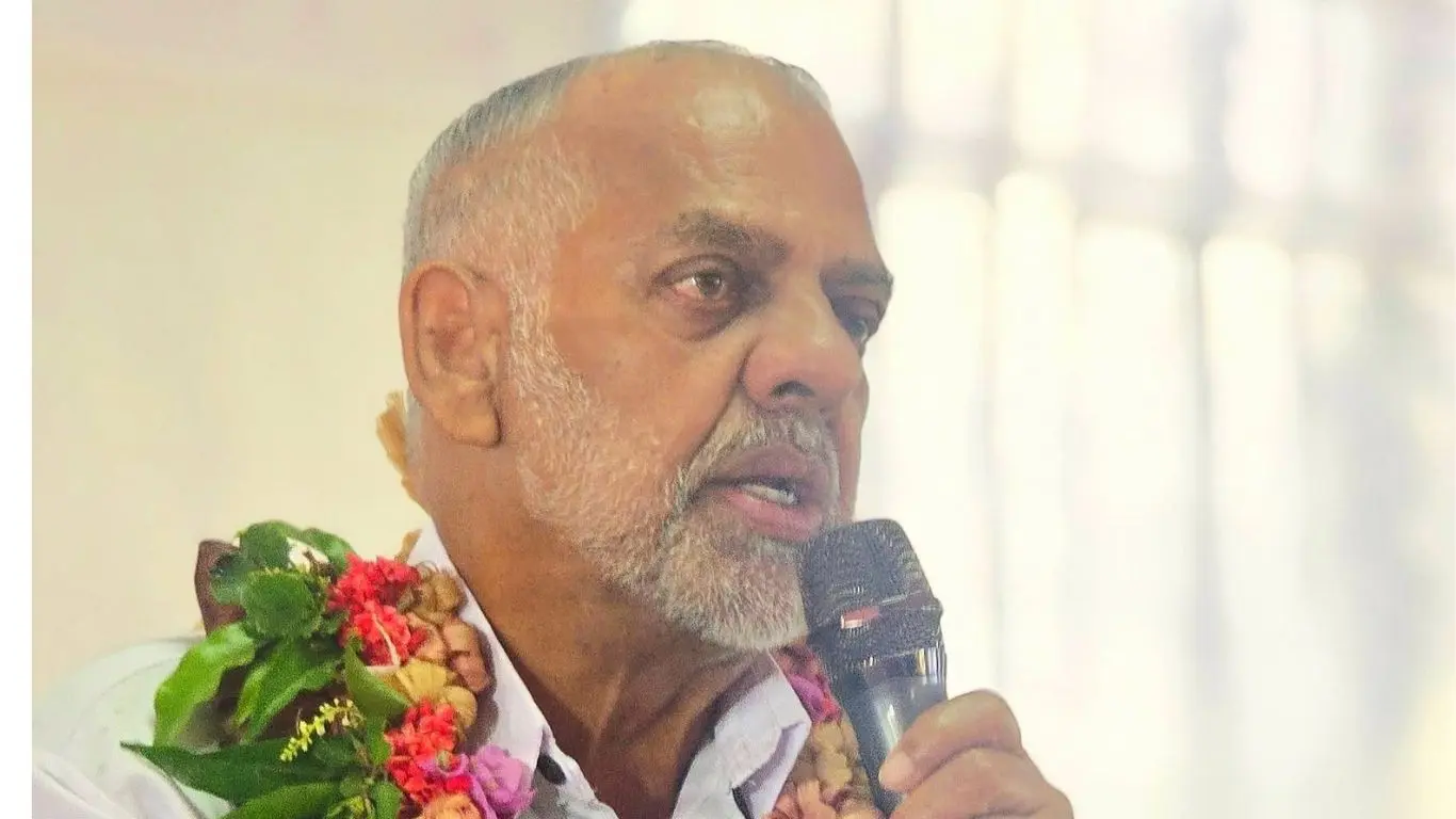 Minister for Employment Agni Deo Singh speaking at the opening of the Fiji Family Focus Workshop in Nawaka, Nadi.