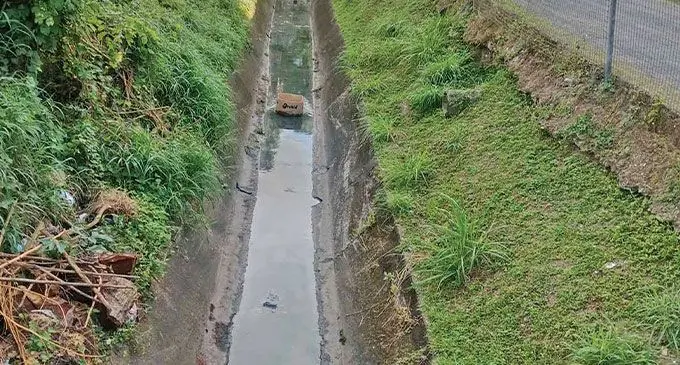 Sewage overflows to drains in Sigatoka Town.
