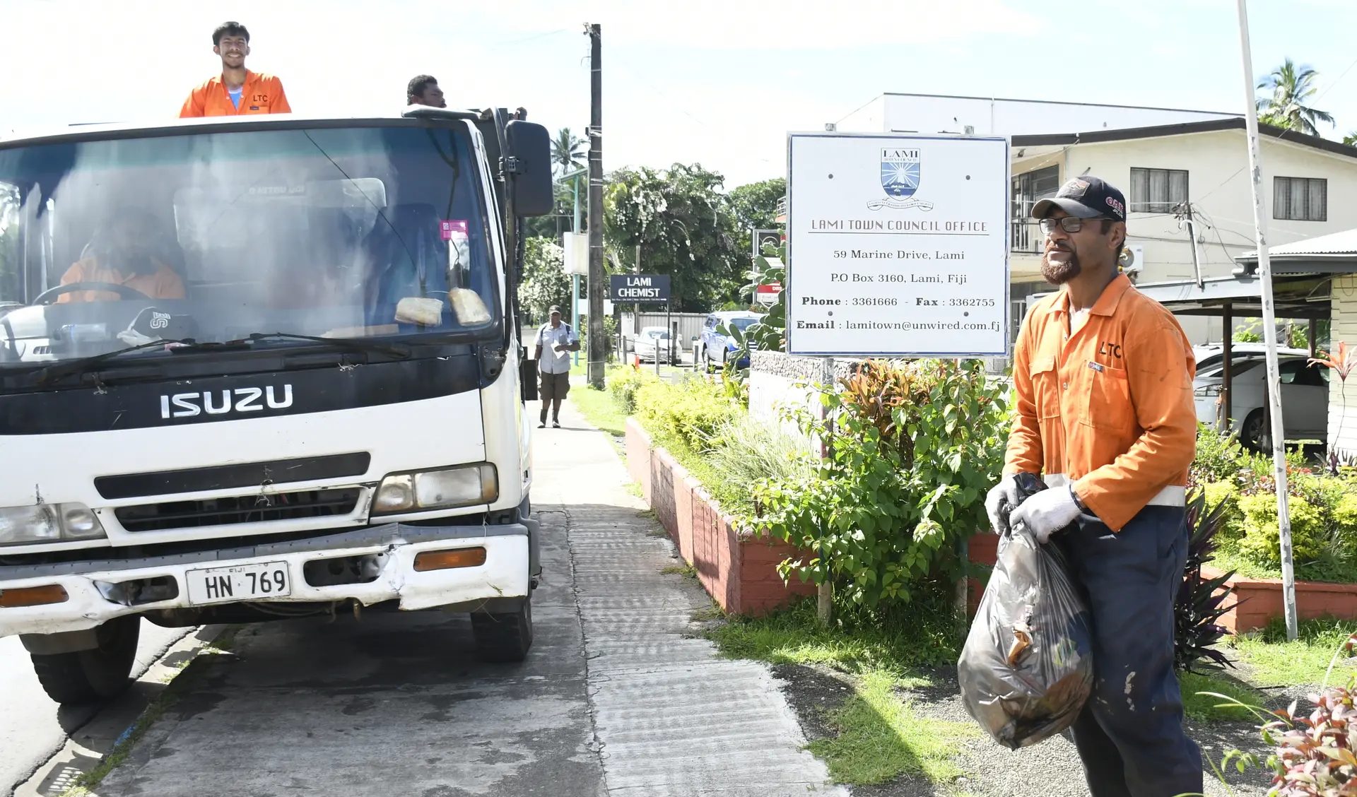 Garbage collection is one of the high cost service provided by municiple council's around the country. Pictured is Lami town council garbage collection on April 15, 2026. P