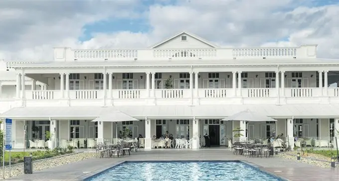 The Grand Pacific Hotel in Suva.