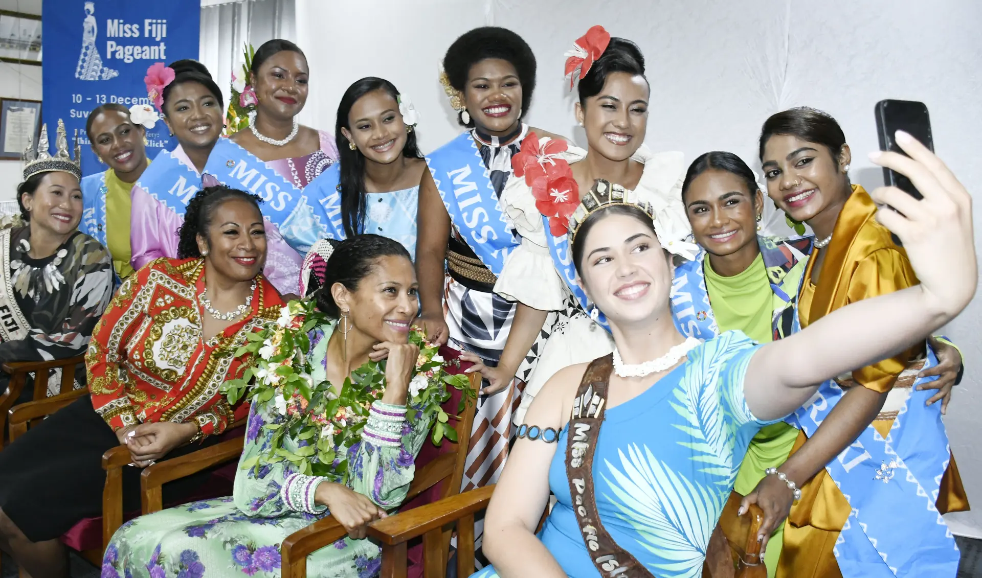 Miss Fiji queens