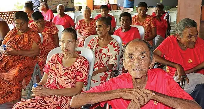 Residents of the Golden Age Home (GAH) in Samabula celebrated Valentine’s Day at the Fiji Museum in Suva. Photos: Ministry of Women, Children and Social Protection