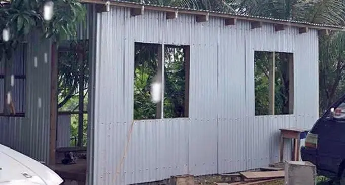 Make a Difference Fiji had stepped up to build the one-bedroom house and the kitchen area, with contributions from Human Care Australia and public support funds.