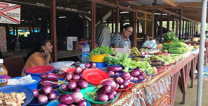 Labasa market.