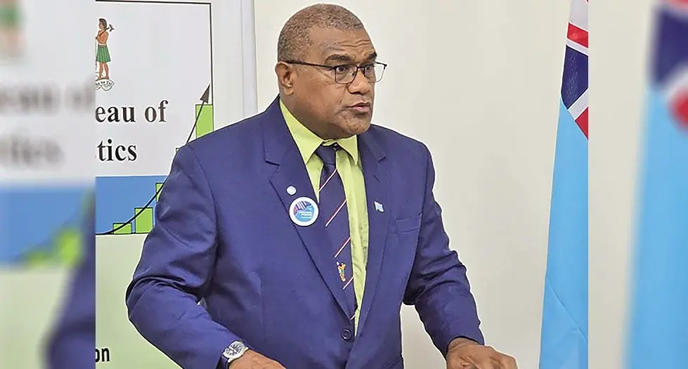 Fiji Bureau of Statistics Kemueli Naiqama chief executive office.