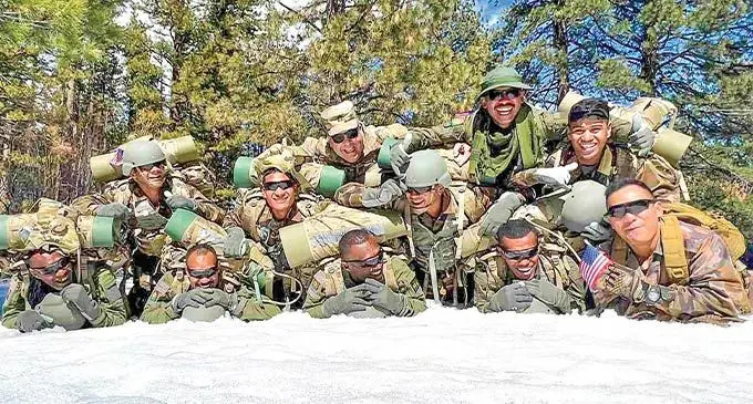 The Republic of Fiji Military Forces (RFMF) with the Nevada National Guards at their Base in Carson City, USA. Photos: RFMF Media Cell