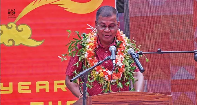 Deputy Prime Minister and Minister for Finance, Biman Prasad.