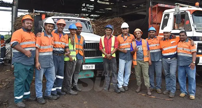 Farmers and workers of the Fiji Sugar Corporation at the closing of the Labasa mill on December 5, 2019. Photo: Laisa Lui.