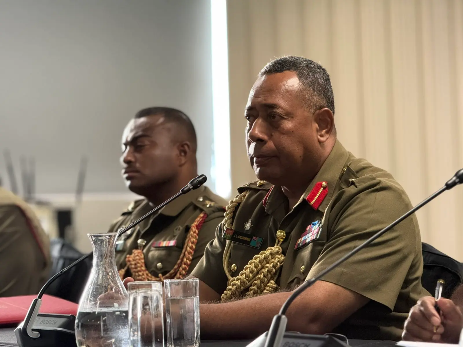 Republic of Fiji Military Forces Commander Major General Ro Jone Kalouniwai.
