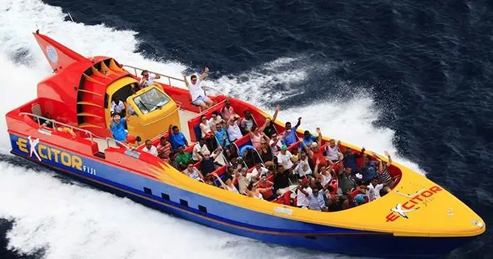 Enjoy a ride on the Thunder Jet Fiji.