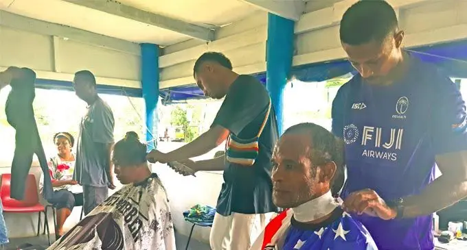 The Suva street dwellers were well groomed and dressed before returning home. Photo: Shalveen Chand