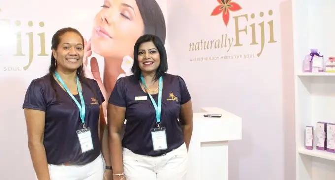The Naturally Fiji booth at the  Fijian Tourism Expo 2017