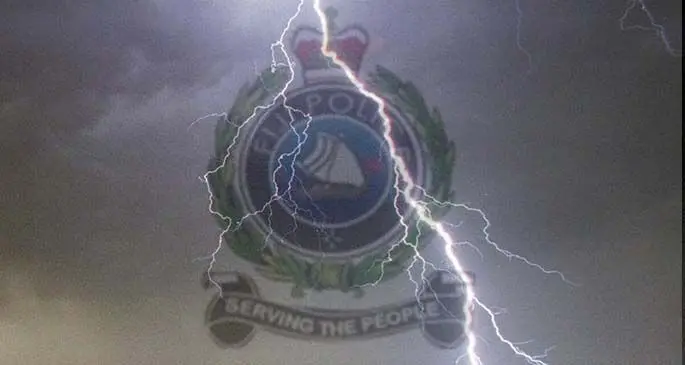 lightning striki fiji police