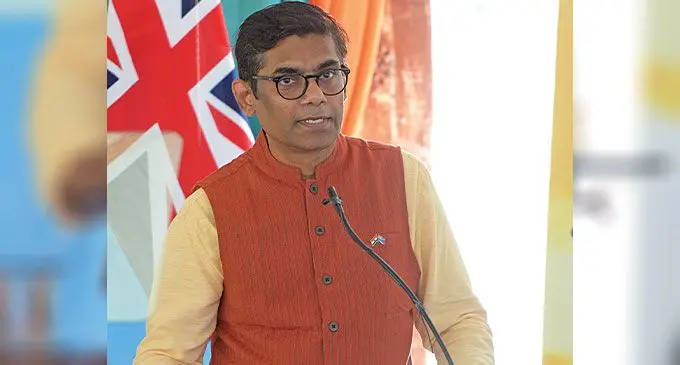 High Commissioner of India Palaniswamy Subramanyan Karthigeyan. Photo: Ronald Kumar