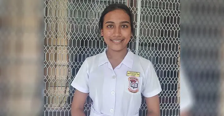 Tavua College student, Riya Ritu Kumar.