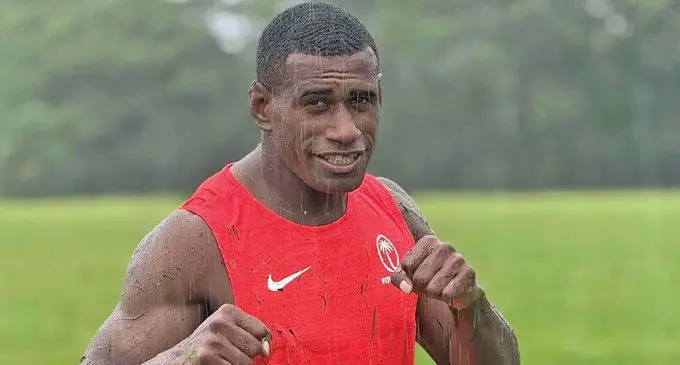 Rupeni Kabu during the national sevens squad daily training exercise (DTE) at Bidesi Park, Suva on December 27, 2024. Photo: Fiji Rugby