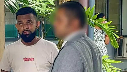  Rahul Ravikash Kumar outside the Suva Magistrates Court.