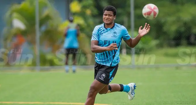 Fiji Airways Fiji women’s rugby sevens rep Loata Nabulagi during training at the Uprising Sports Centre in Pacific Harbour, Deuba, on February 4, 2025. Photo: Leon Lord.