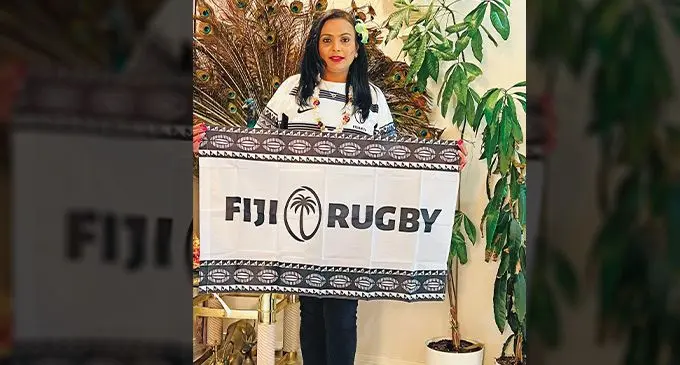 Silvia Prasad, a big rugby fan in Vancouver, Canada.