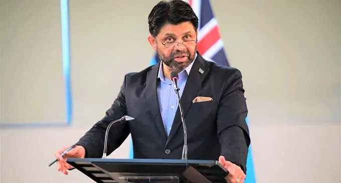 Attorney-General and Minister for Economy Aiyaz Sayed-Khaiyum.