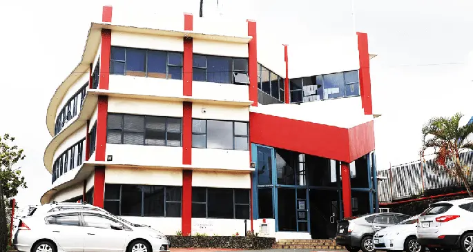 Communications Fiji Limited, a listed company, has its headquarters at 231 Waimanu Road, Suva.