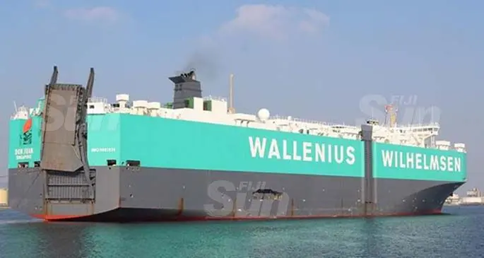 Don Juan at the Port-of-Suva on January 19, 2020. Photo: Leon Lord