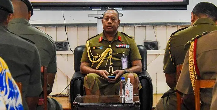 Republic of Fiji Military Forces (RFMF) Major-General Jone Kalouniwai. Photo: RFMF Media