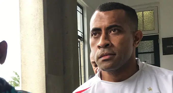 Veramu Dikidikilati Navuso outside High Court in Suva.  Photo: Ashna Kumar