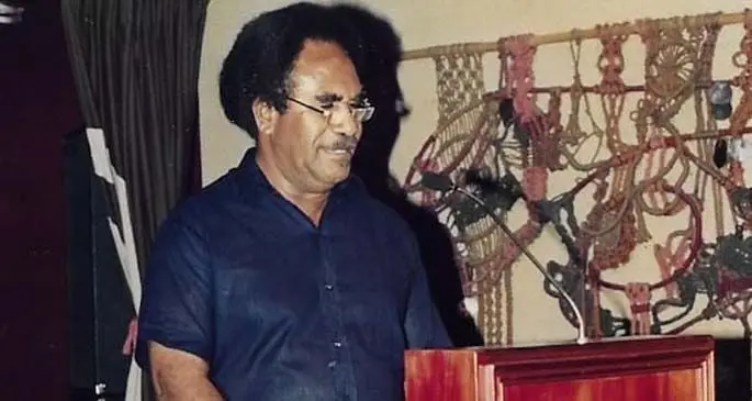 The late Mohammed Apisai Tora.