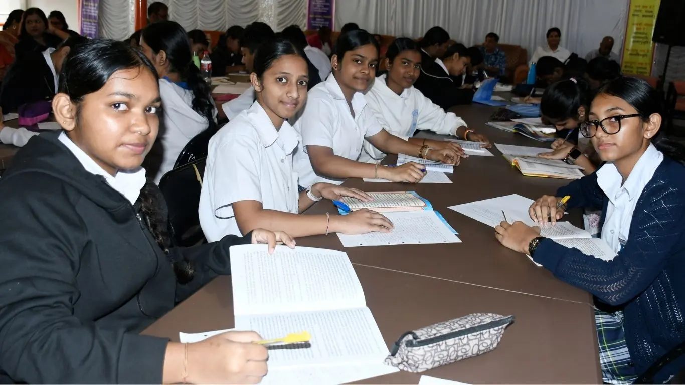Students during Fiji Sevashram Sangha Library opening reading competition in Suva on September 24, 2026. 