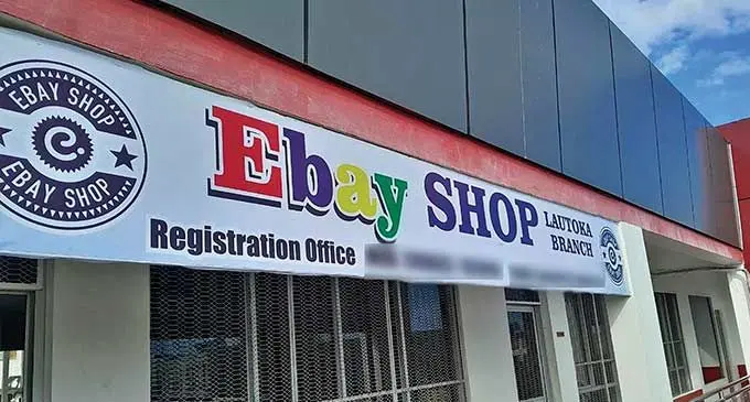 The Ebay Shop in Lautoka.