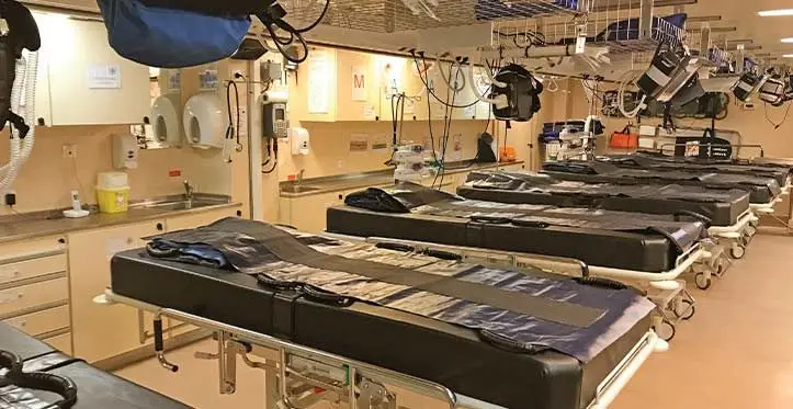 LHD Dixmude hospital on May 9, 2023. Photos: Jone Salusalu