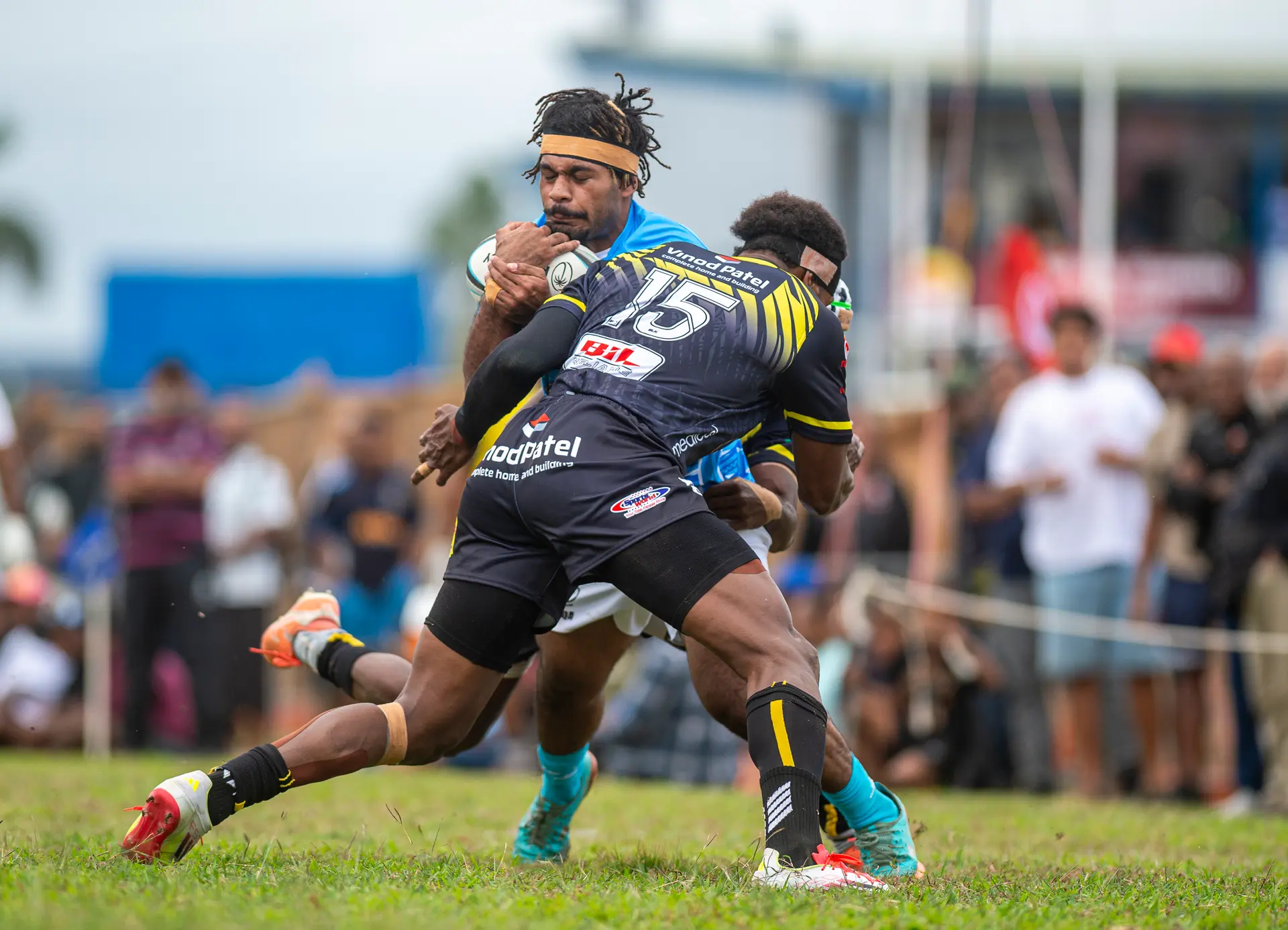 FMF Suva winger Brandon Saun 