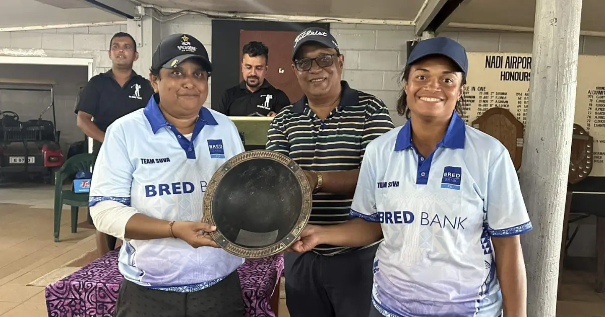 Fiji golf club dominates