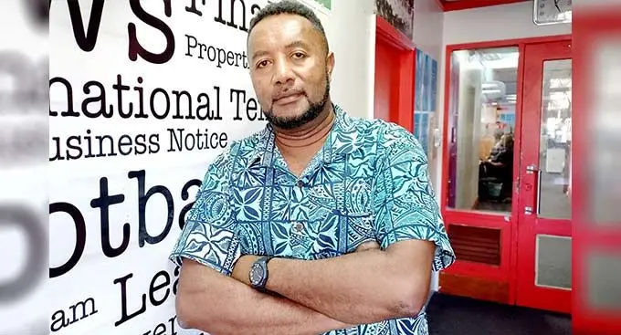 Fiji Sun finance officer Sakeasi Namasia.