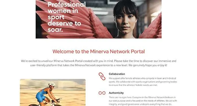 The Minerva Mentoring platform is a tailor-made solution built without code.